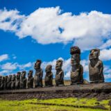 Moai Statues, Easter Islands, Chile
